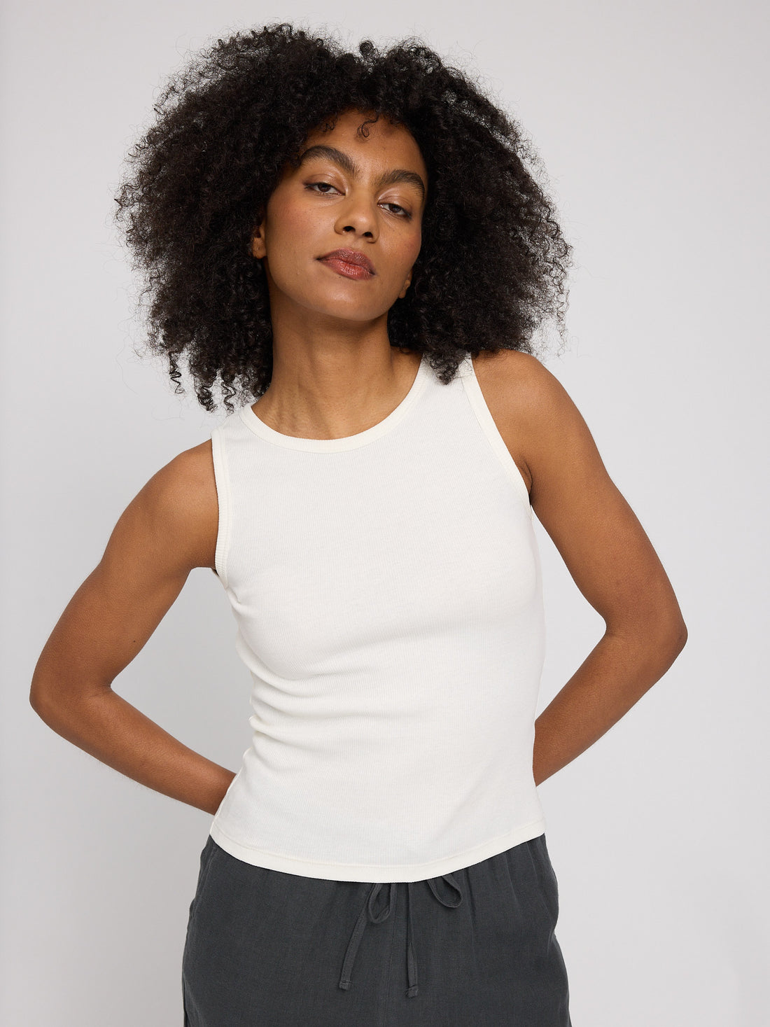 Basic Tanktop aus Bio-Baumwolle (GOTS)