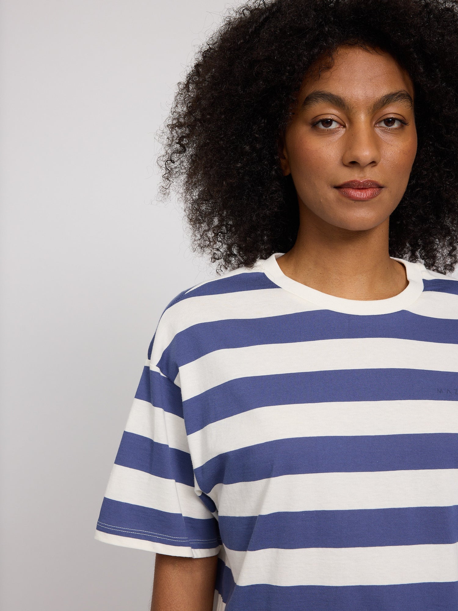Bold Striped T-Shirt – Oversized Streifen Shirt aus Bio Baumwolle