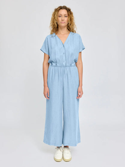 Wide Leg Tencel Jumpsuit (Damen)
