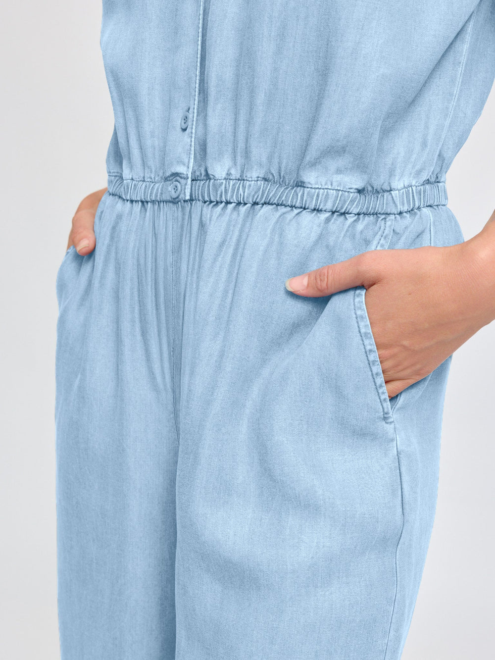 Wide Leg Tencel Jumpsuit (Damen)