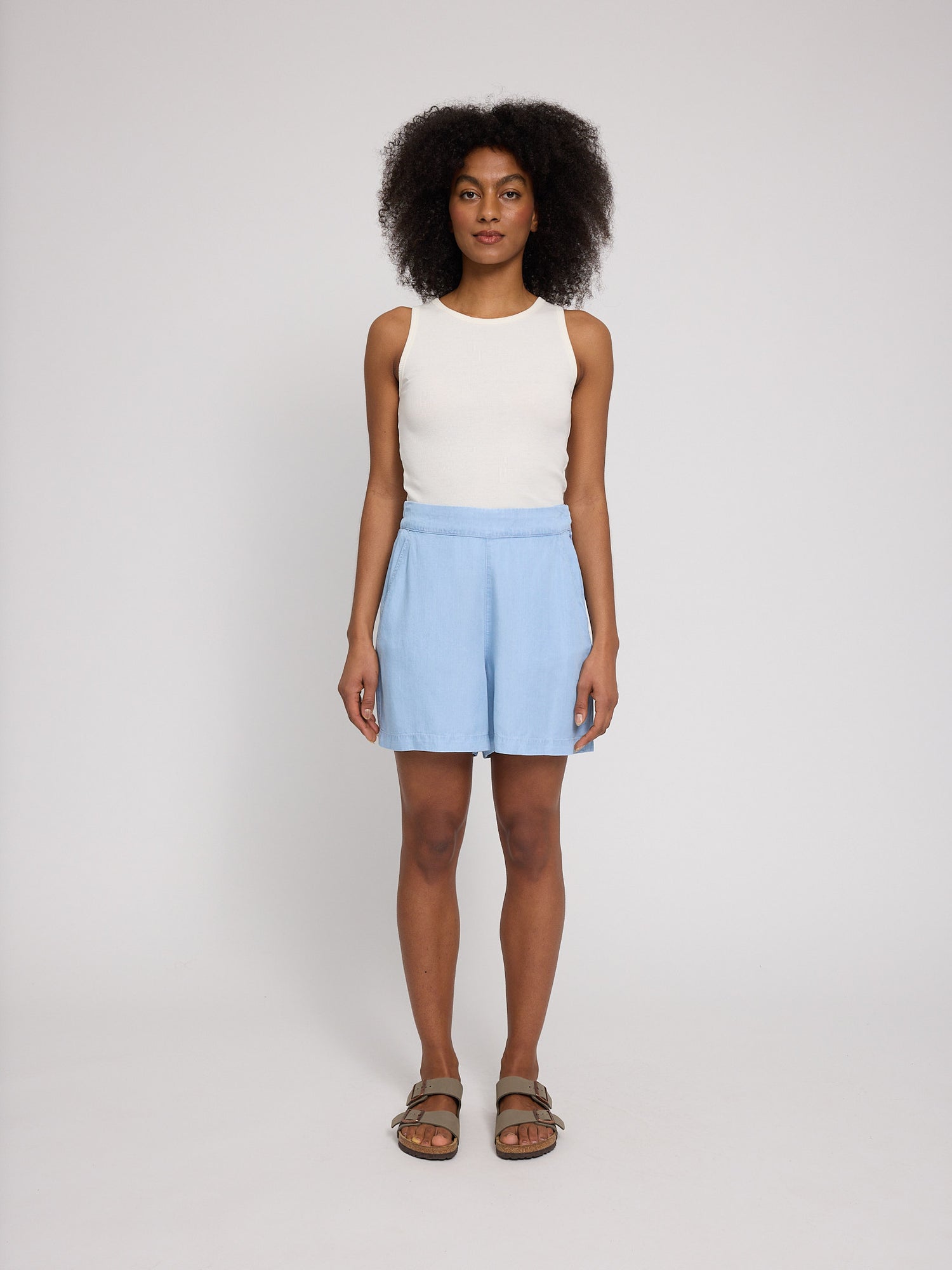 Tencel™ Shorts – Denim Look aus Lyocell, weich &amp;amp; leicht