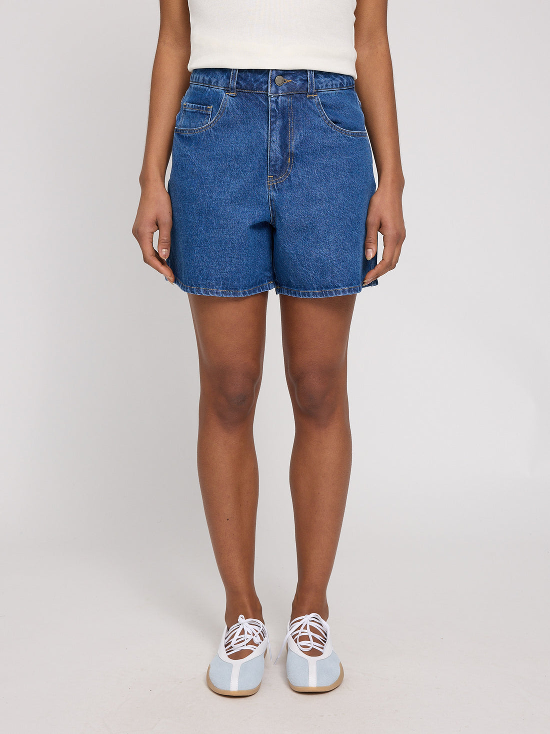 Denim Shorts – Klassische Five-Pocket Shorts aus Bio Baumwolle