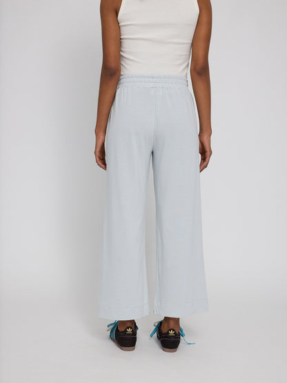 Wide Leg Jersey Knit Pants