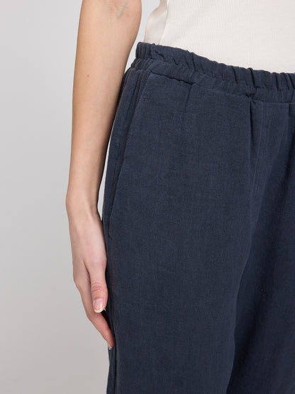 Straight Leg Linen Pants – Luftige Leinenhose für warme Tage