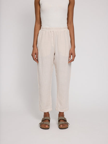 Straight Leg Linen Pants – Luftige Leinenhose für warme Tage