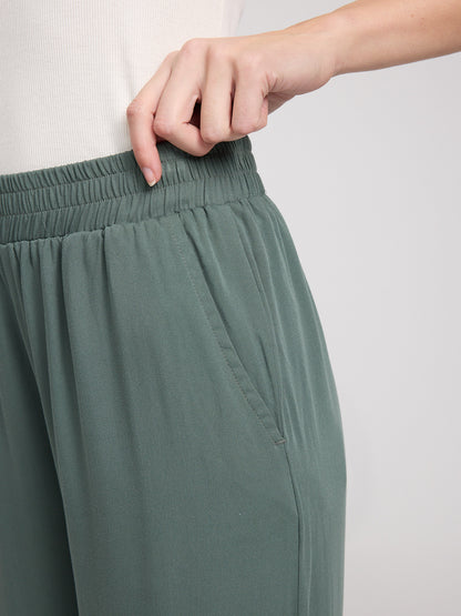 Wide Leg Hose aus LENZING™ ECOVERO™ Viskose