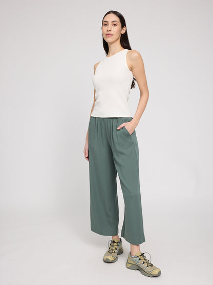 Wide Leg Hose aus LENZING™ ECOVERO™ Viskose