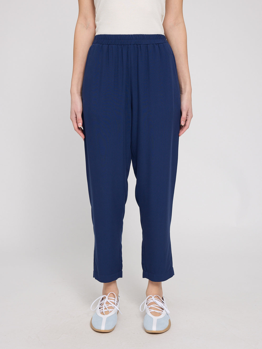 Straight Leg Hose aus Viskose (ECOVERO™)