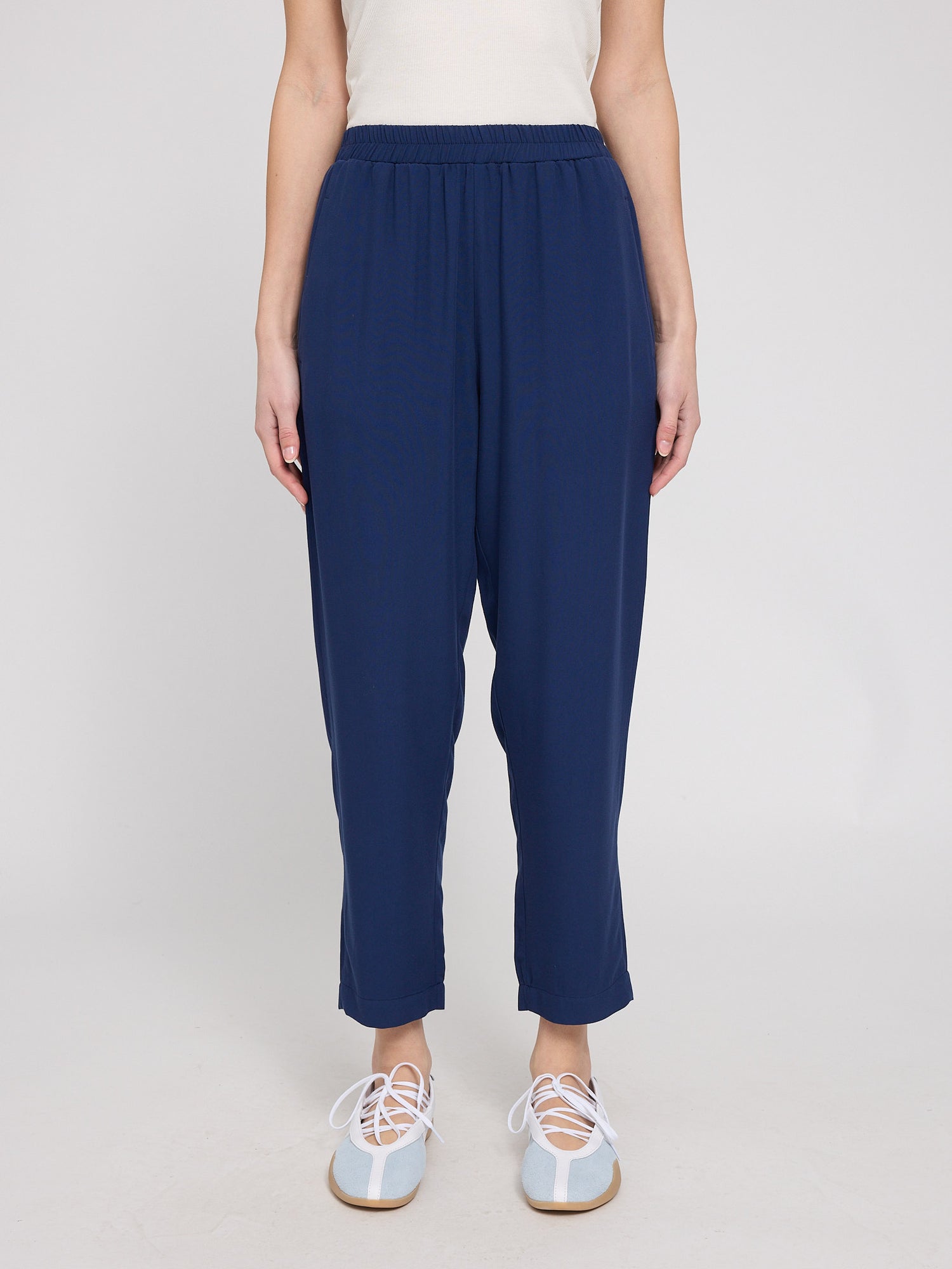 Straight Leg Hose aus Viskose (ECOVERO™)