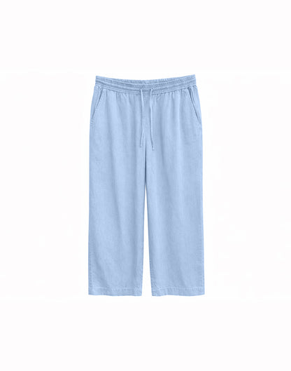 Wide Leg TENCEL™ Hose mit elastischem Bund