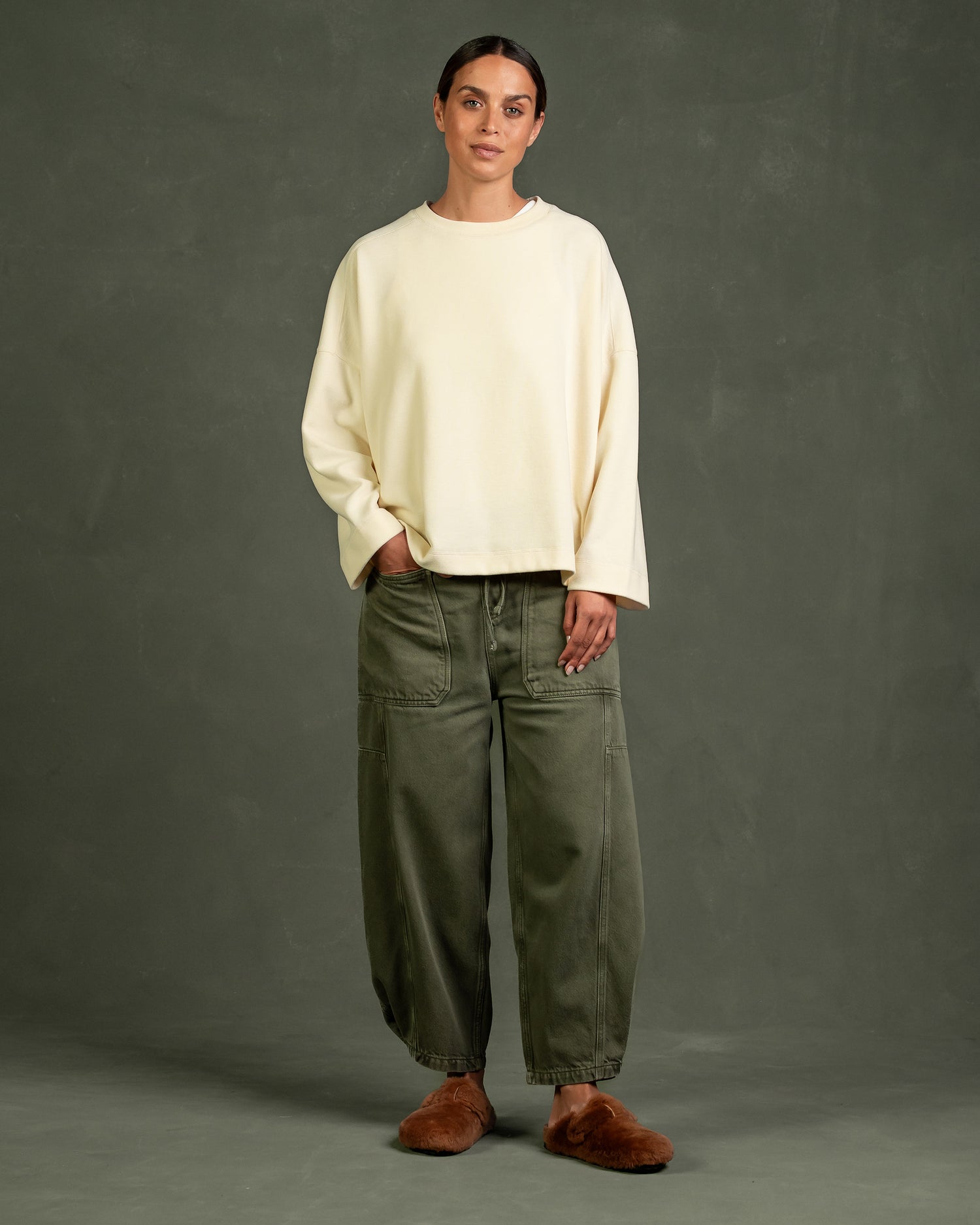 Hadley Longsleeve - Pale Yellow
