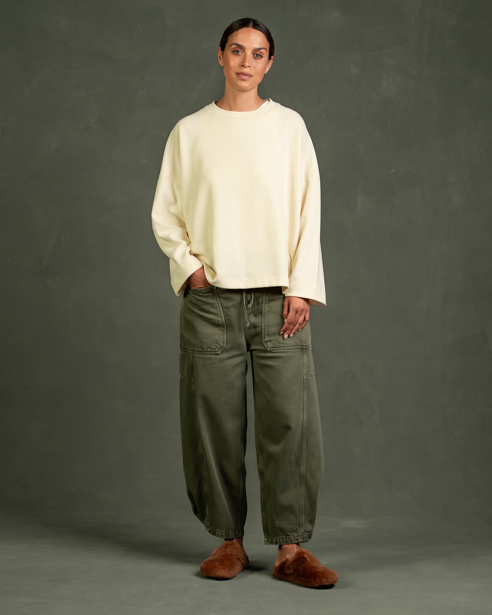 Hadley Longsleeve - Pale Yellow