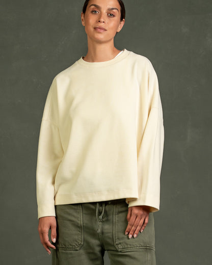 Hadley Longsleeve - Pale Yellow