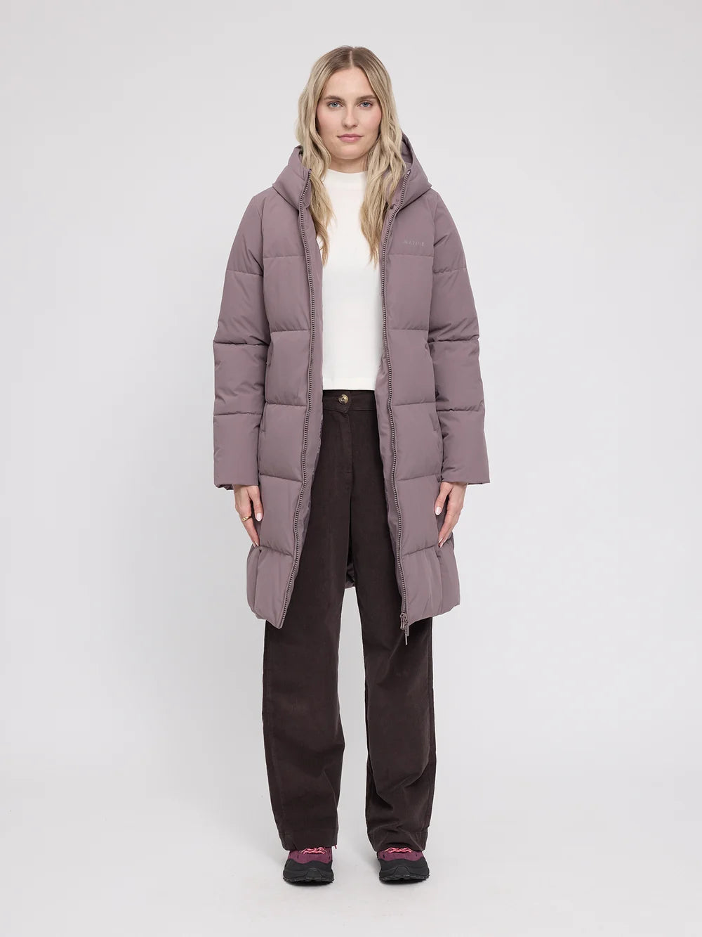 Mazine Basic Puffer Coat – sparrow