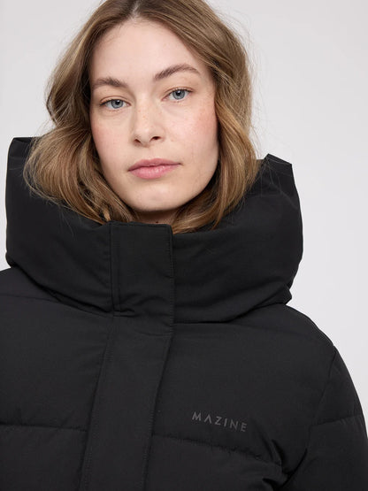 Mazine Basic Puffer Jacket – black