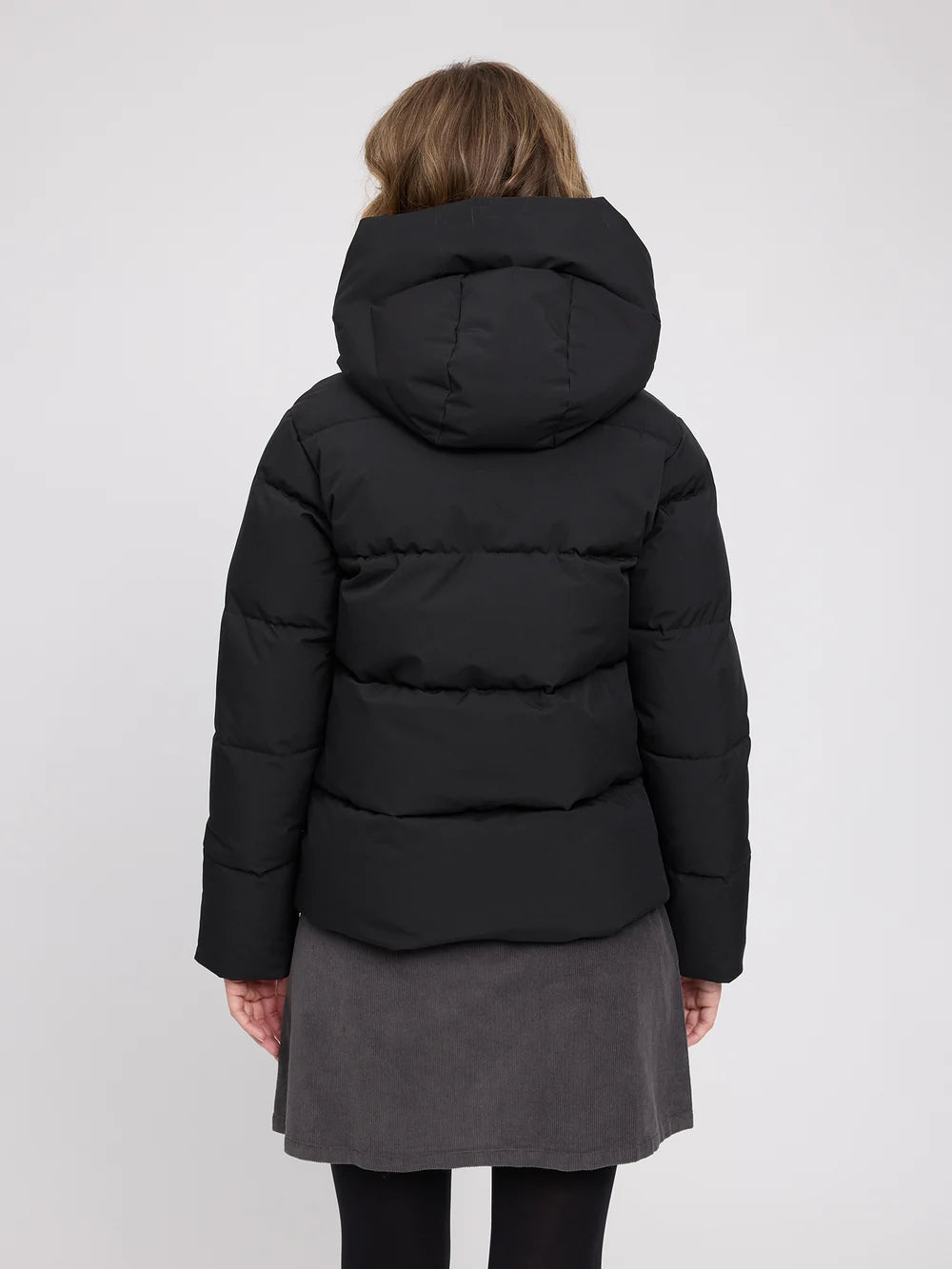 Mazine Basic Puffer Jacket – black