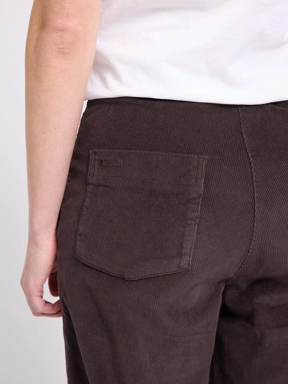 Mazine Corduroy Pants – dark chocolate