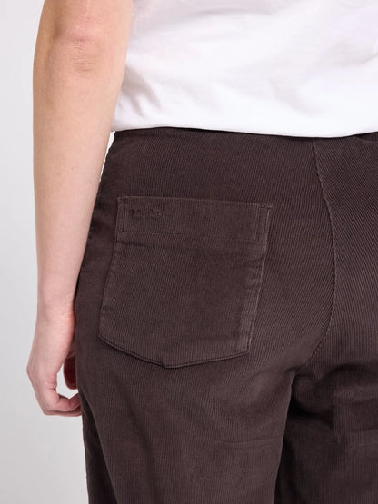 Mazine Corduroy Pants – dark chocolate