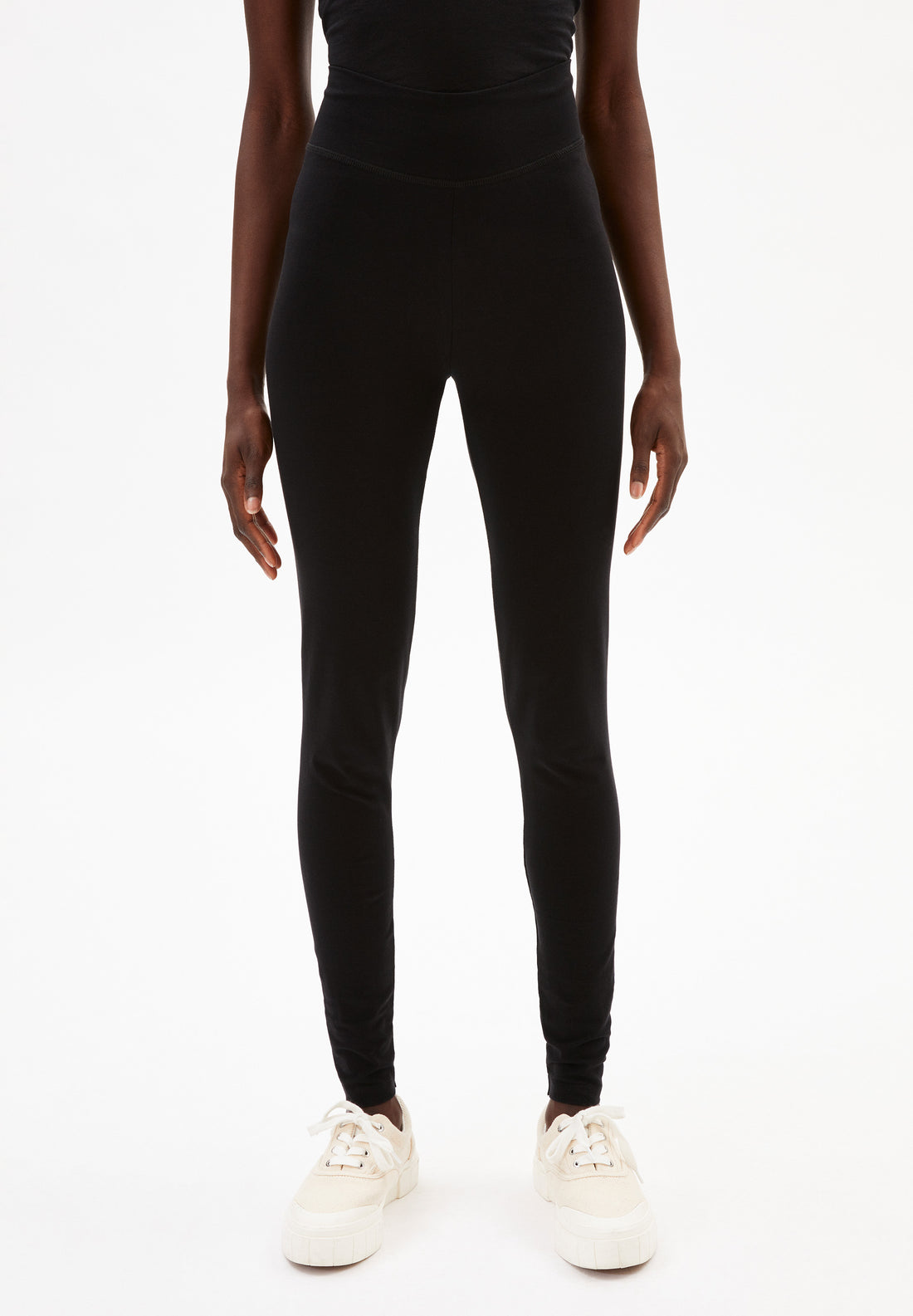 FARIBAA LEGGINGS Hose Leggings Solid black