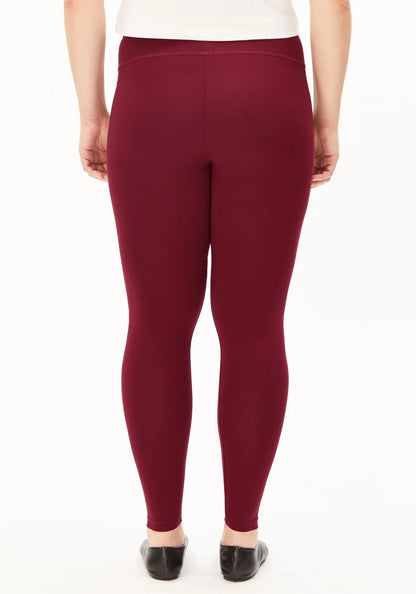 Faribaa Leggings – Velvet Red