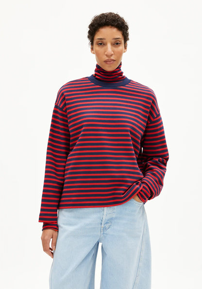 FRANKAA MAARLEN STRIPE  Sweatshirt aus Bio-Baumwolle