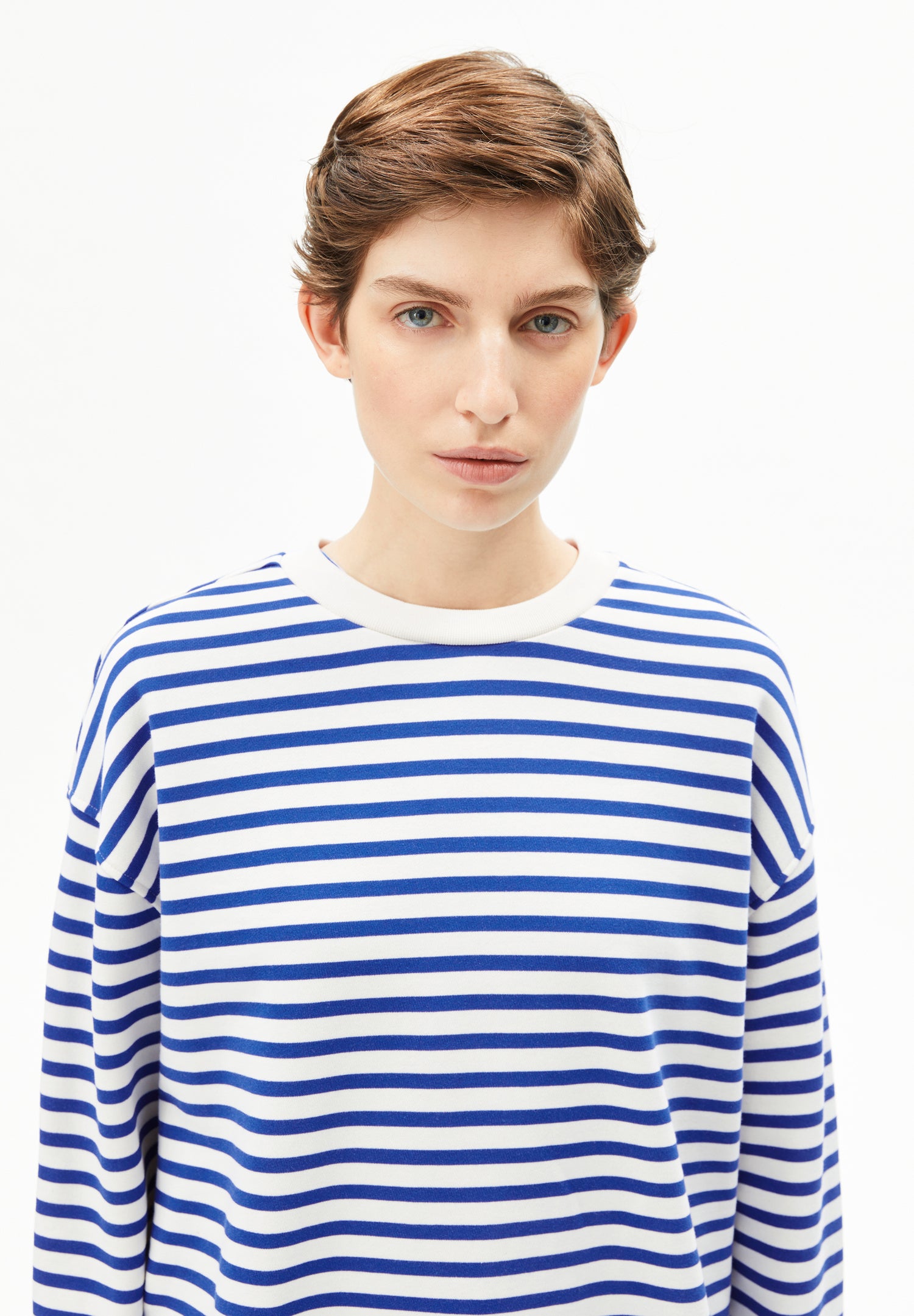 FRANKAA MAARLEN STRIPE SWEAT