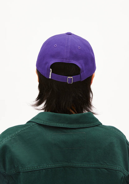 YENAAS BOLD  Kappe aus Bio-Baumwolle indigo lilac