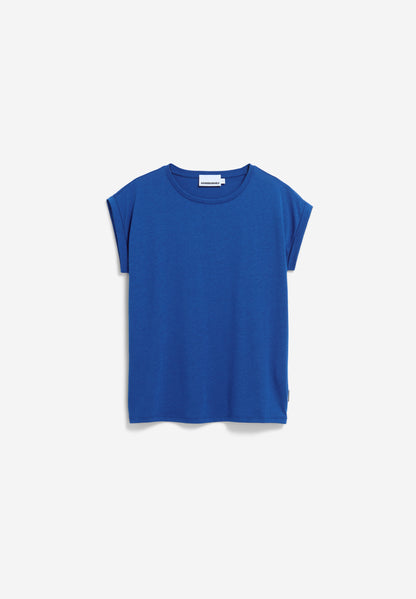 JILAANA T-SHIRT aus TENCEL™ Lyocell und Bio-Baumwolle