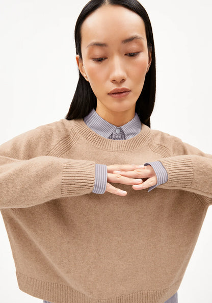 DILIRIAA REGLANA Pullover aus recycltem Bio-Woll Mix