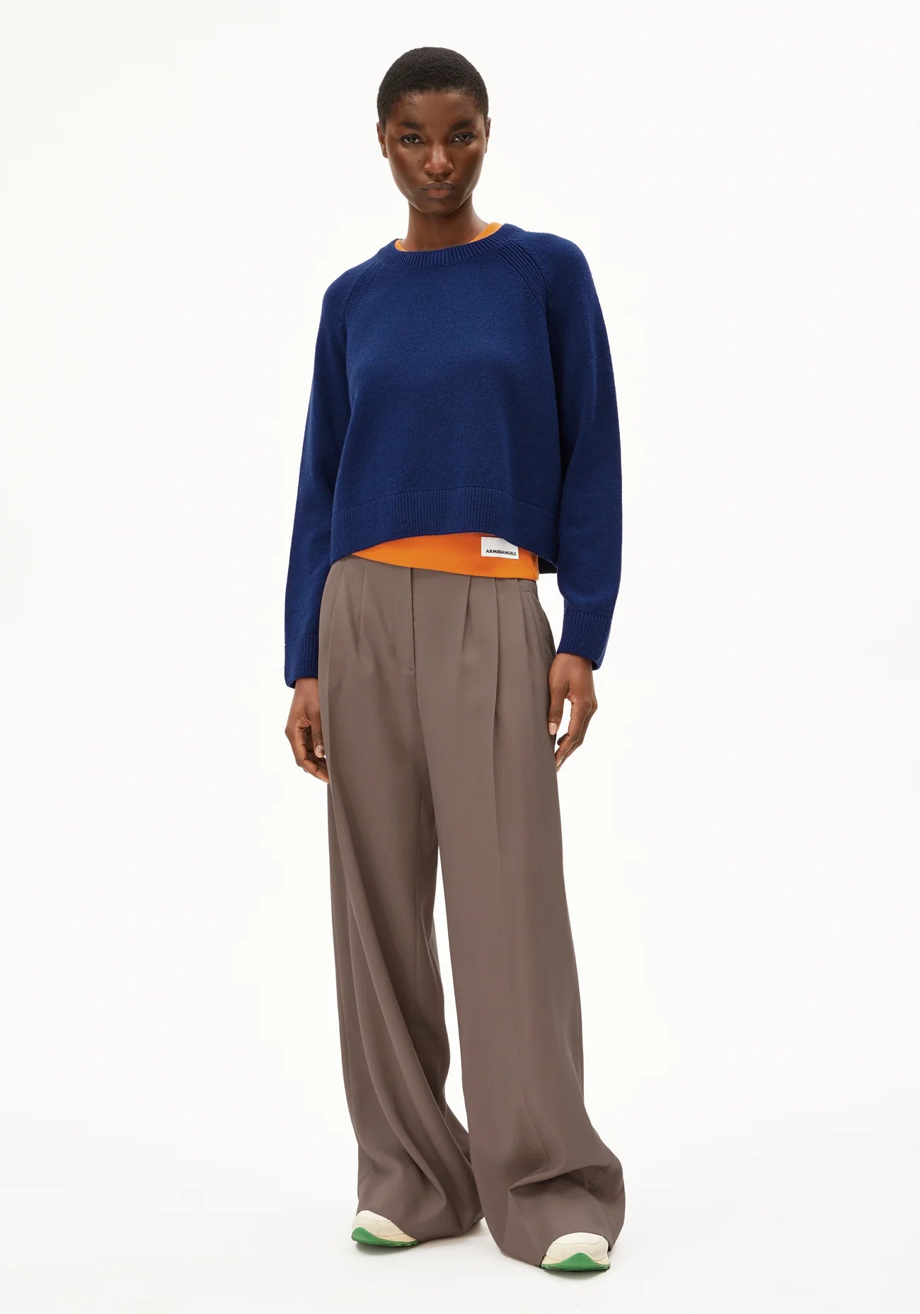 DILIRIAA REGLANA Pullover aus recycltem Bio-Woll Mix