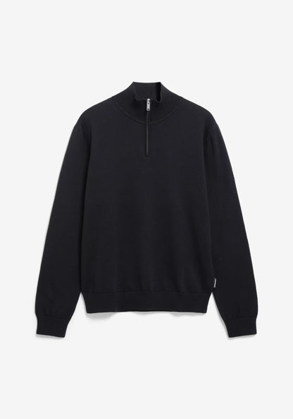 FAABES HALF ZIP KNIT SWEATER