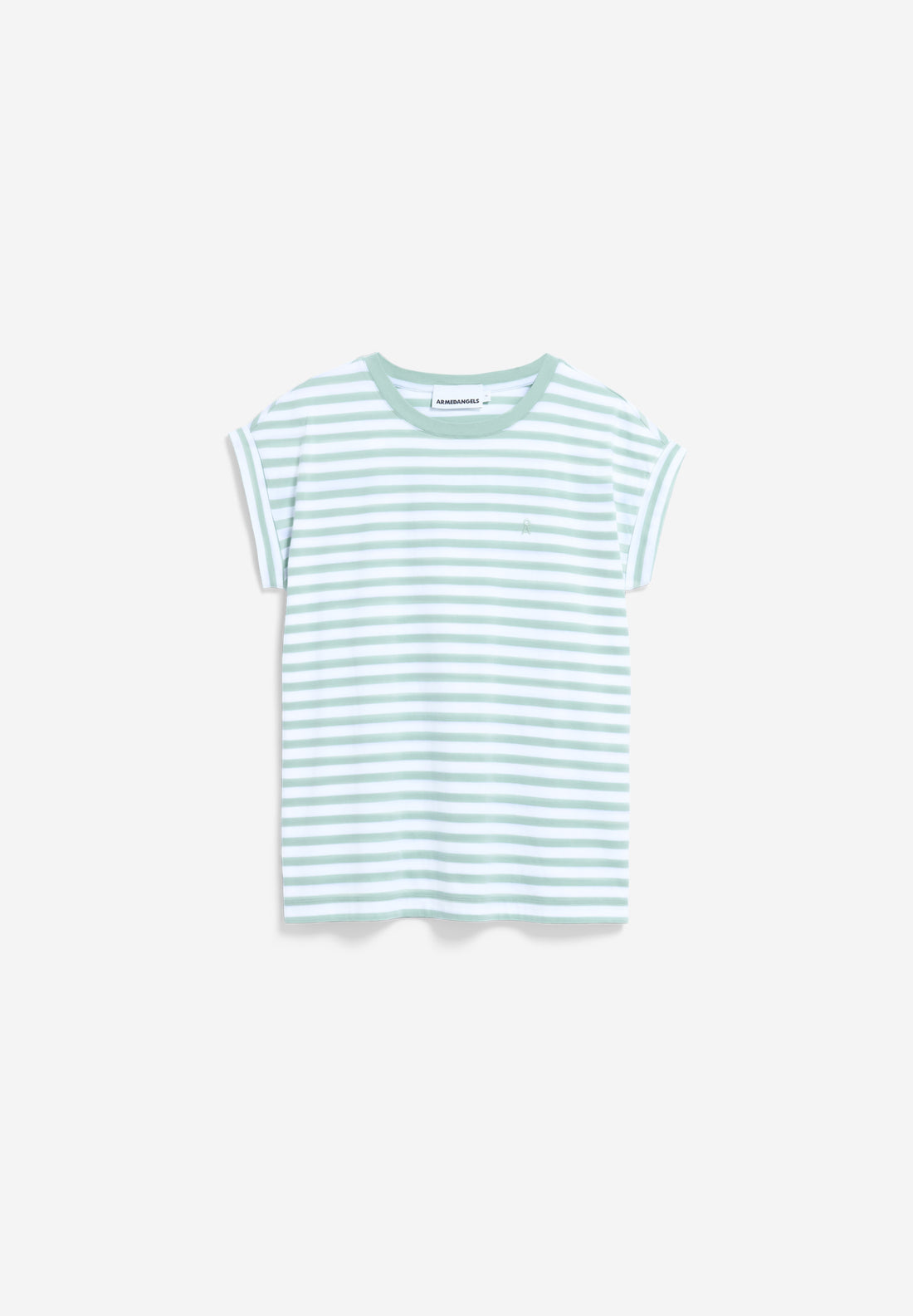 IDAARA Gestreiftes T-Shirt aus Bio-Baumwolle – Loose Fit