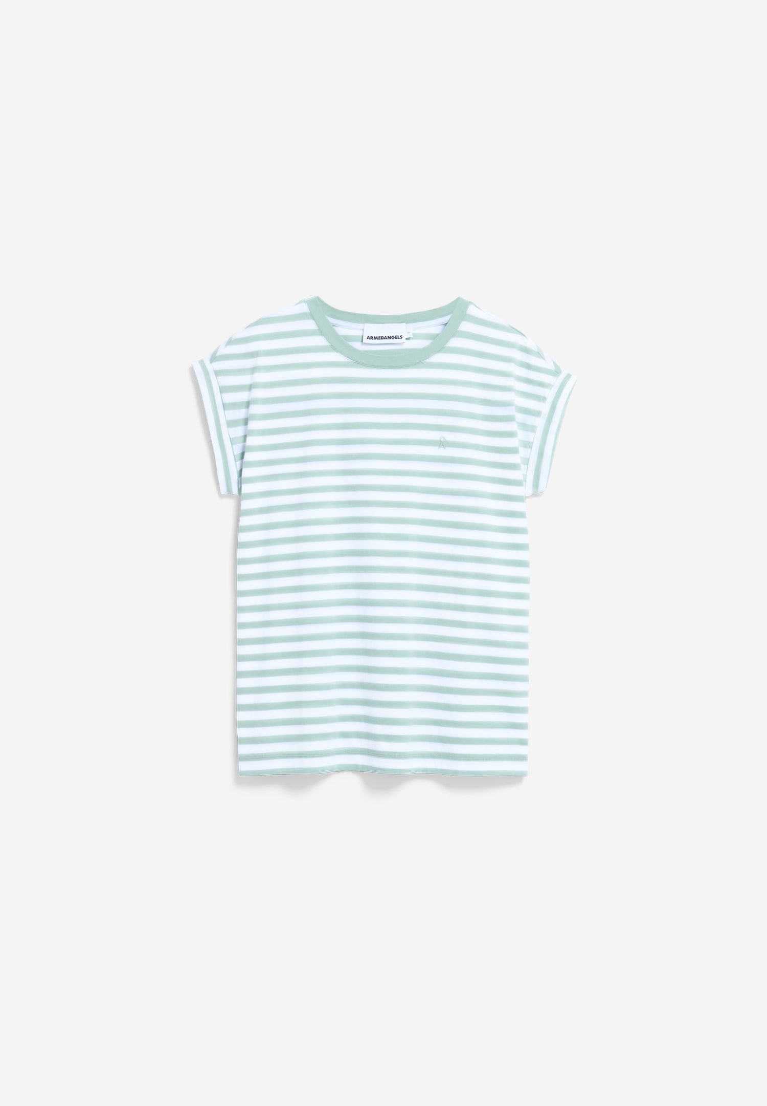 IDAARA Gestreiftes T-Shirt aus Bio-Baumwolle – Loose Fit