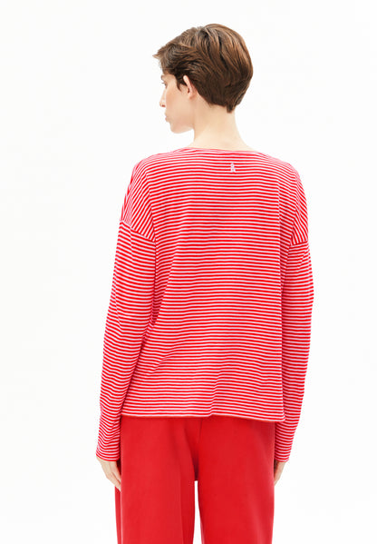 XIANAA STRIPES LONGSLEEVE aus Bio-Baumwolle – Gestreift