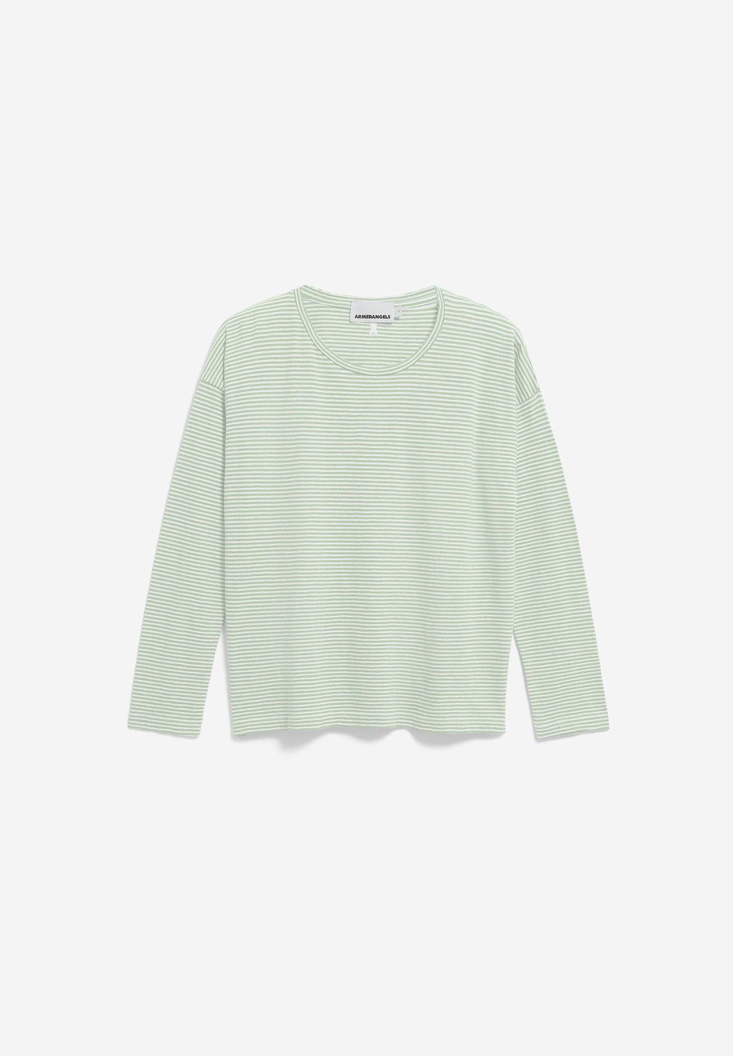 XIANAA Gestreiftes Langarmshirt aus Bio-Baumwolle – Loose Fit