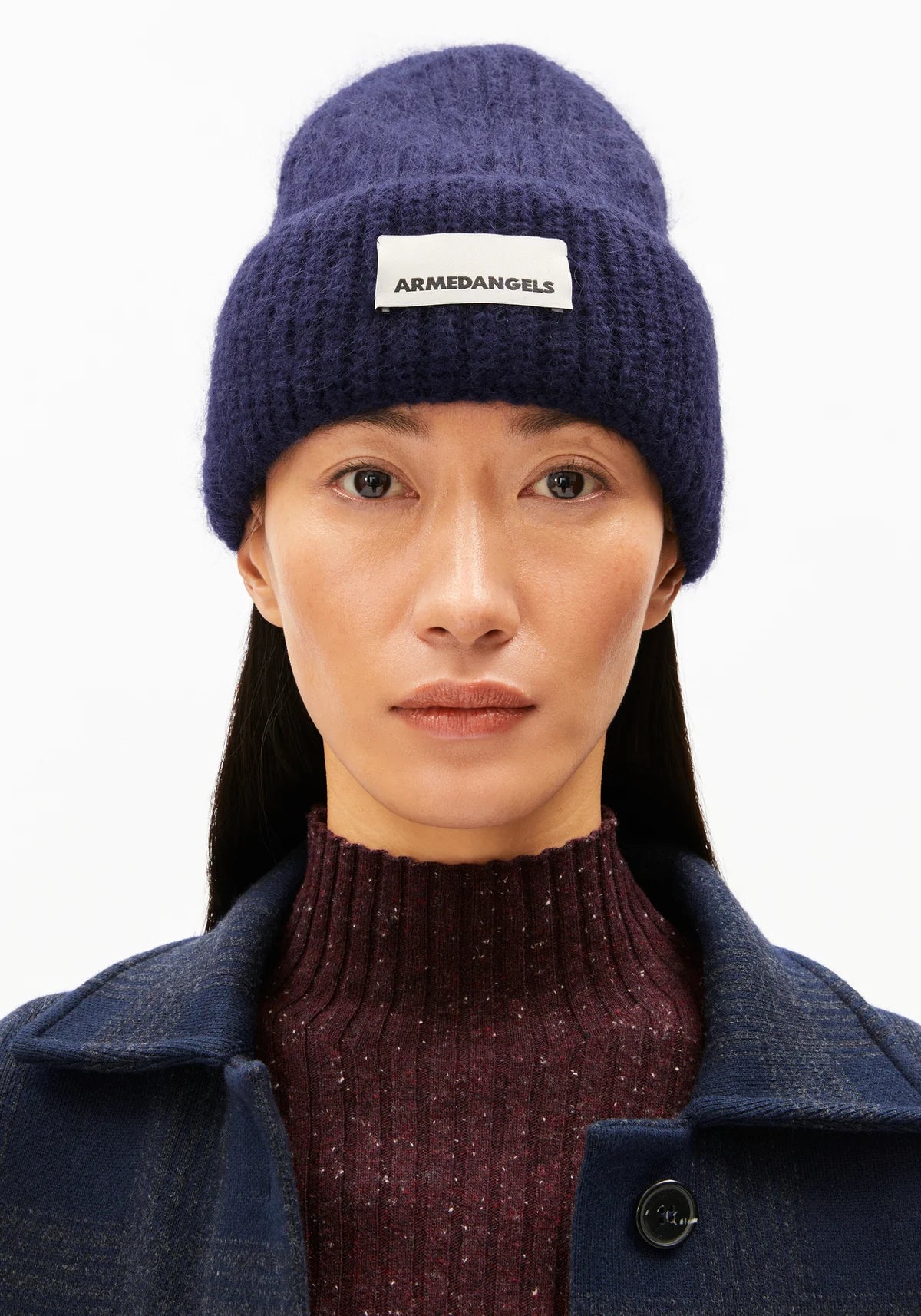 SNOWAA  Mütze aus Mohair-Woll Mix