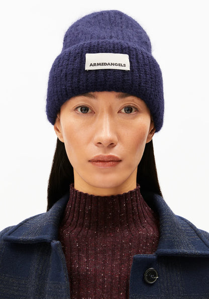 SNOWAA  Mütze aus Mohair-Woll Mix