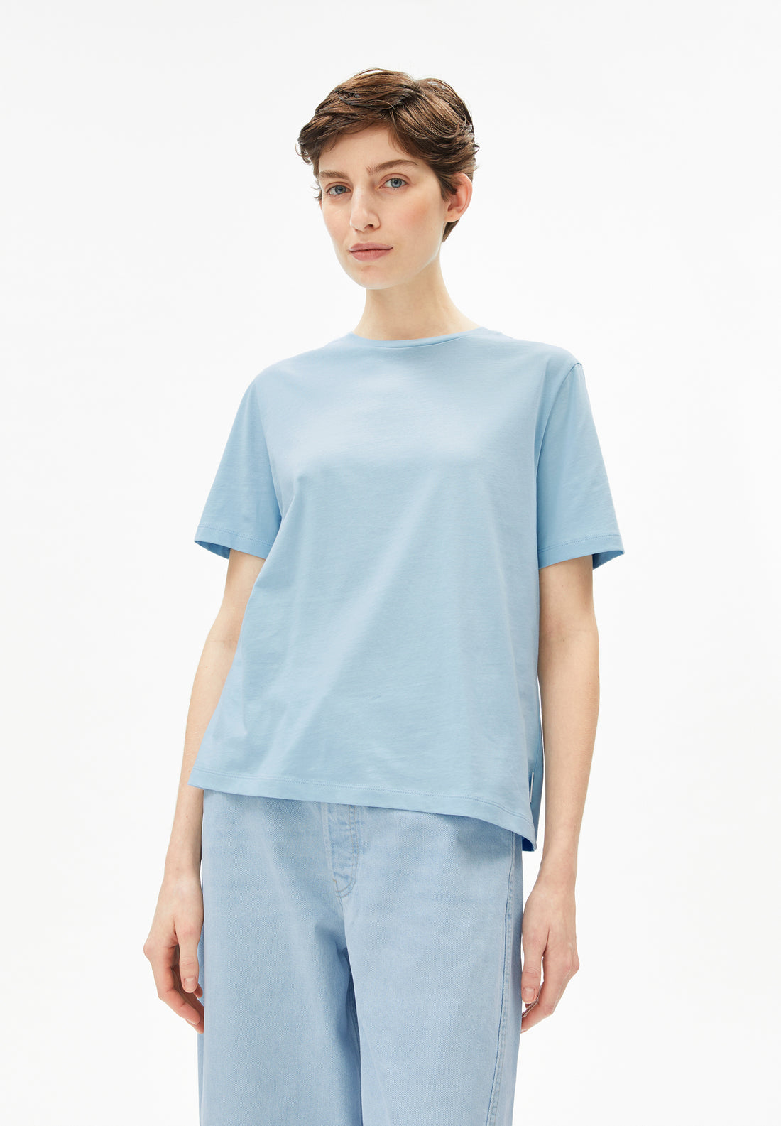 LUALAA T-SHIRT aus Bio-Baumwolle – Regular Fit
