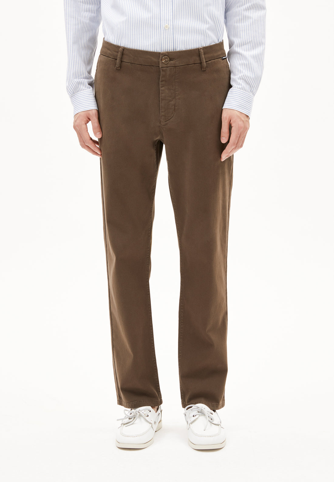 AASTER CHINO PANT Chino Hose aus Bio-Baumwoll Mix