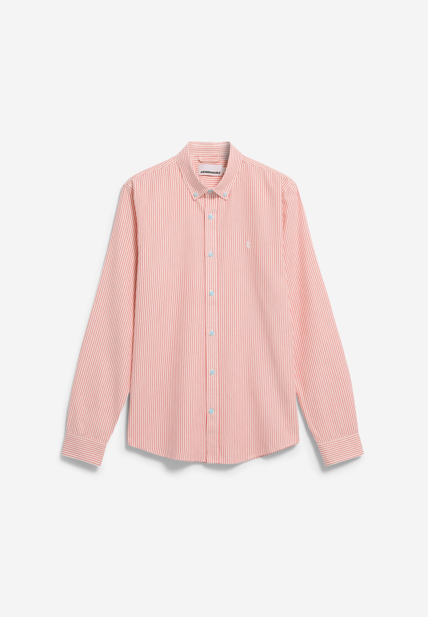 QUAASA Gestreiftes Langarmhemd aus Bio-Baumwolle