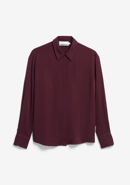 LARISAANA LONGSLEEVE  Bluse aus LENZING™ ECOVERO™ Viskose
