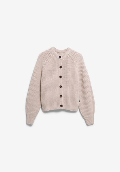 RIB KNIT CARDIGAN