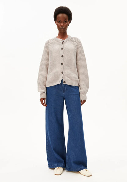 RIB KNIT CARDIGAN