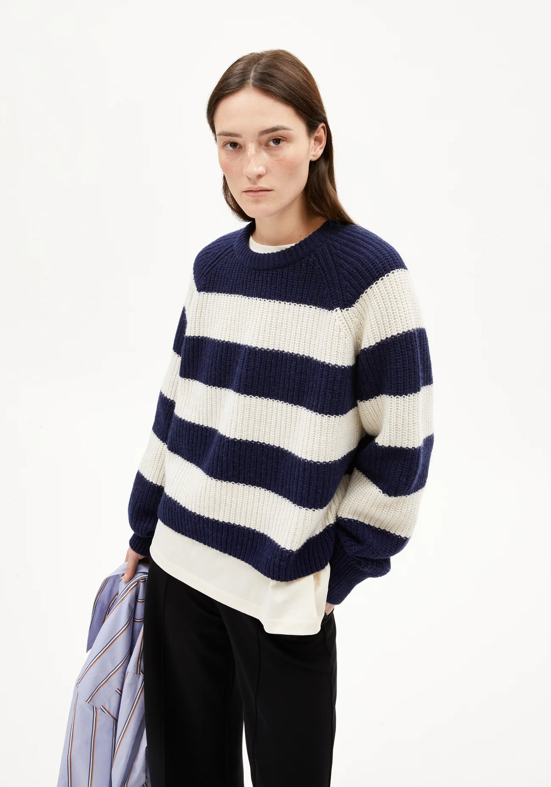 KAAGI STRIPES Pullover aus Bio-Woll Mix