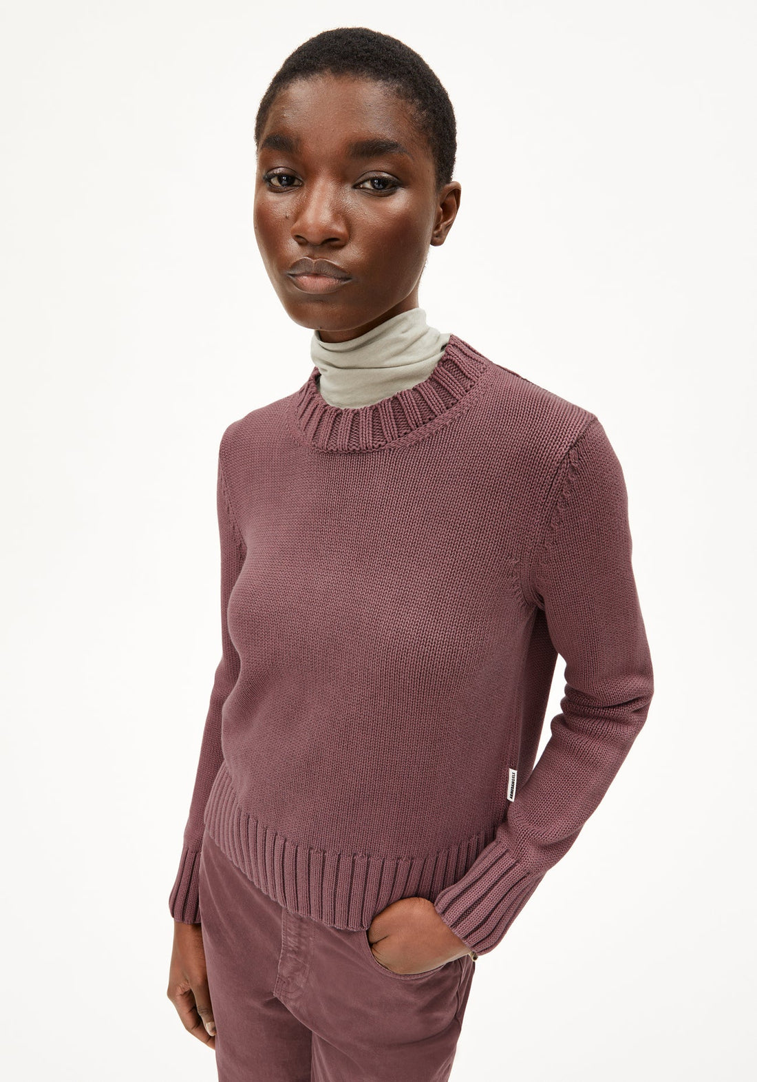 AMALIAAS GMT DYE Strick Pullover Solid