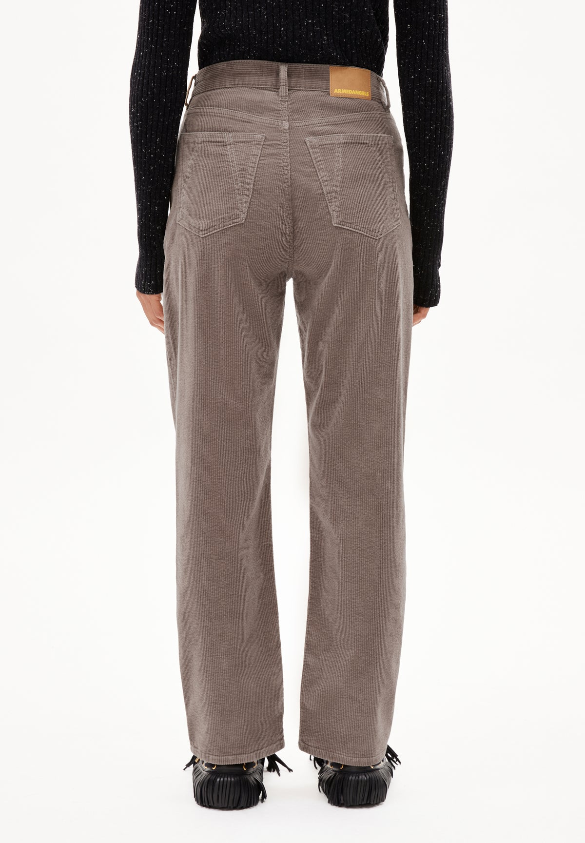 Aaikala High Corduroy Pant – Walnut Cream