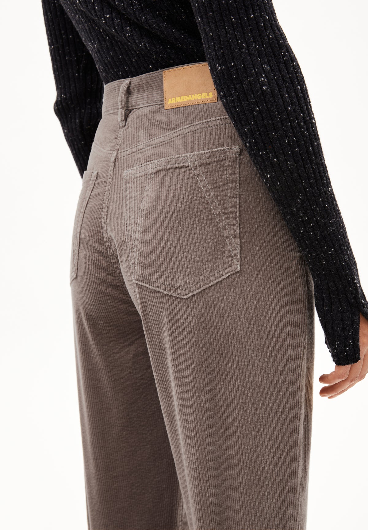 Aaikala High Corduroy Pant – Walnut Cream