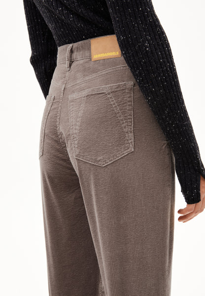 Aaikala High Corduroy Pant – Walnut Cream