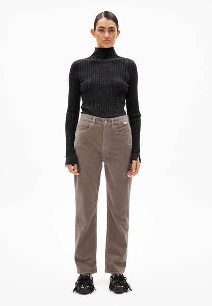 Aaikala High Corduroy Pant – Walnut Cream