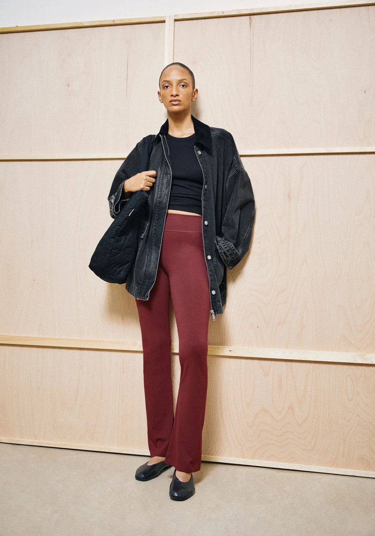 Rehmaa Leggings – Velvet Red